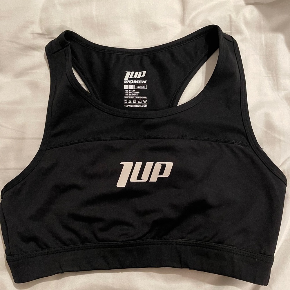 1up sports bra | large | sports bra | like new